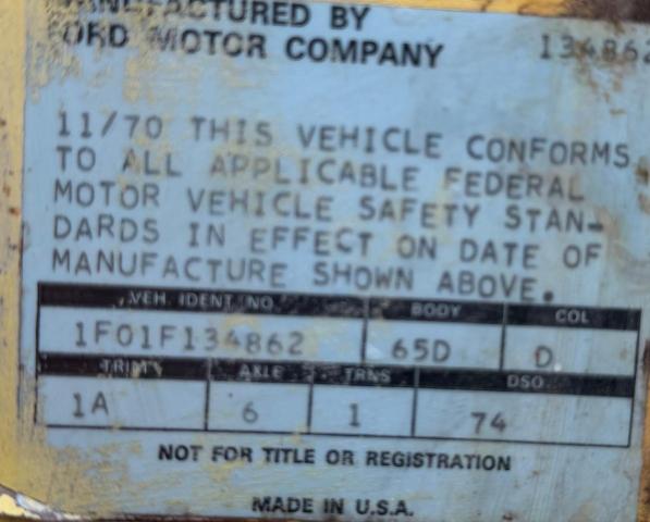 1971 FORD MUSTANG #3292285274