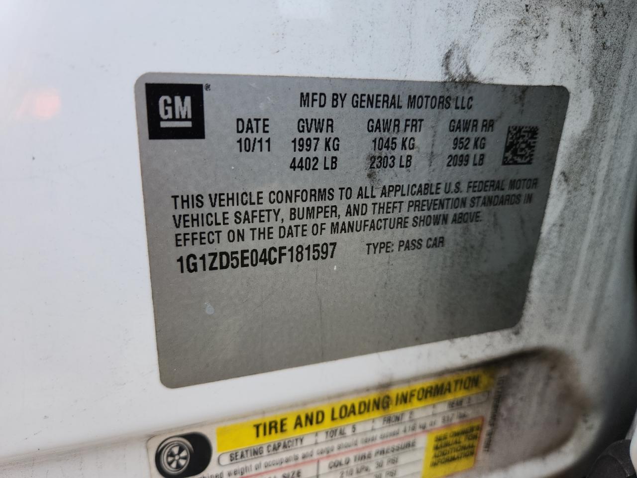 CHEVROLET MALIBU 2LT