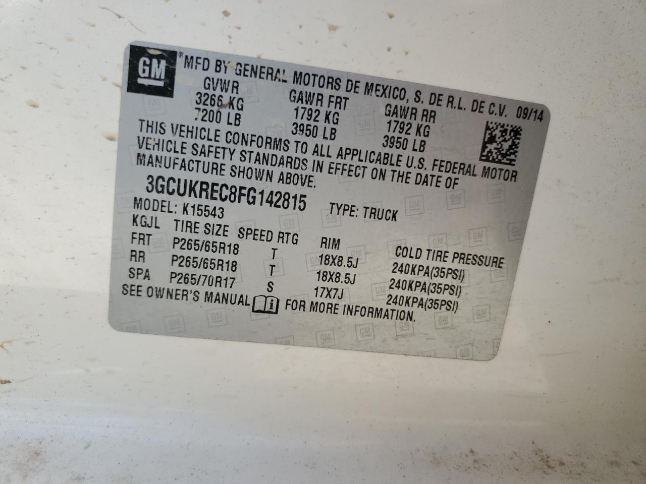 CHEVROLET SILVERADO K1500 LT