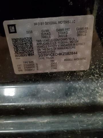 2019 GMC SIERRA K15 #3297112486