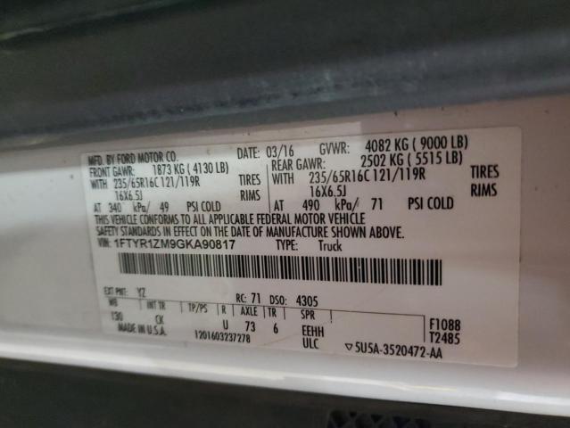 2016 FORD TRANSIT T- #3280727564