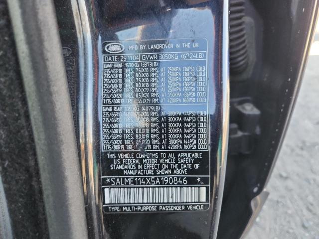 2005 LAND ROVER RANGE ROVE #3302758349