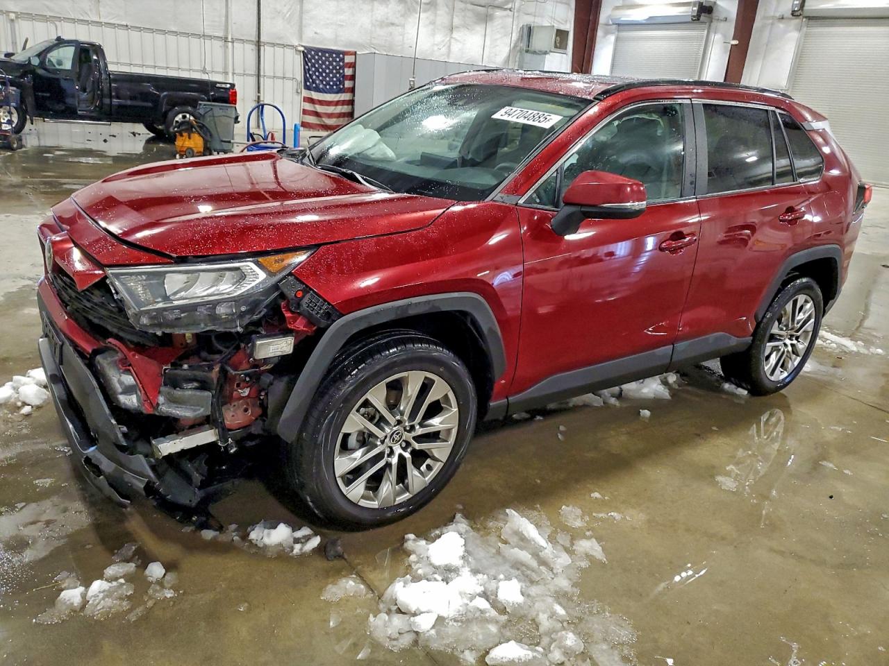 Lot #3317725065 2021 TOYOTA RAV4 XLE P