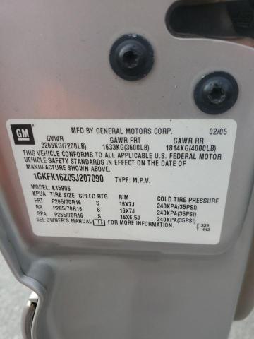 2005 GMC YUKON XL K #3294497492