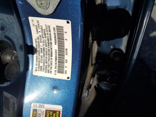2011 HONDA CIVIC EXL #3294253892