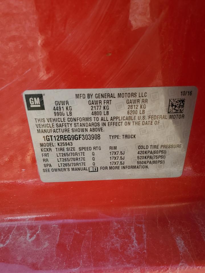 Lot #3301858967 2016 GMC SIERRA K25