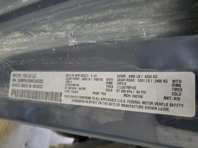 2021 RAM PROMASTER #3311558279