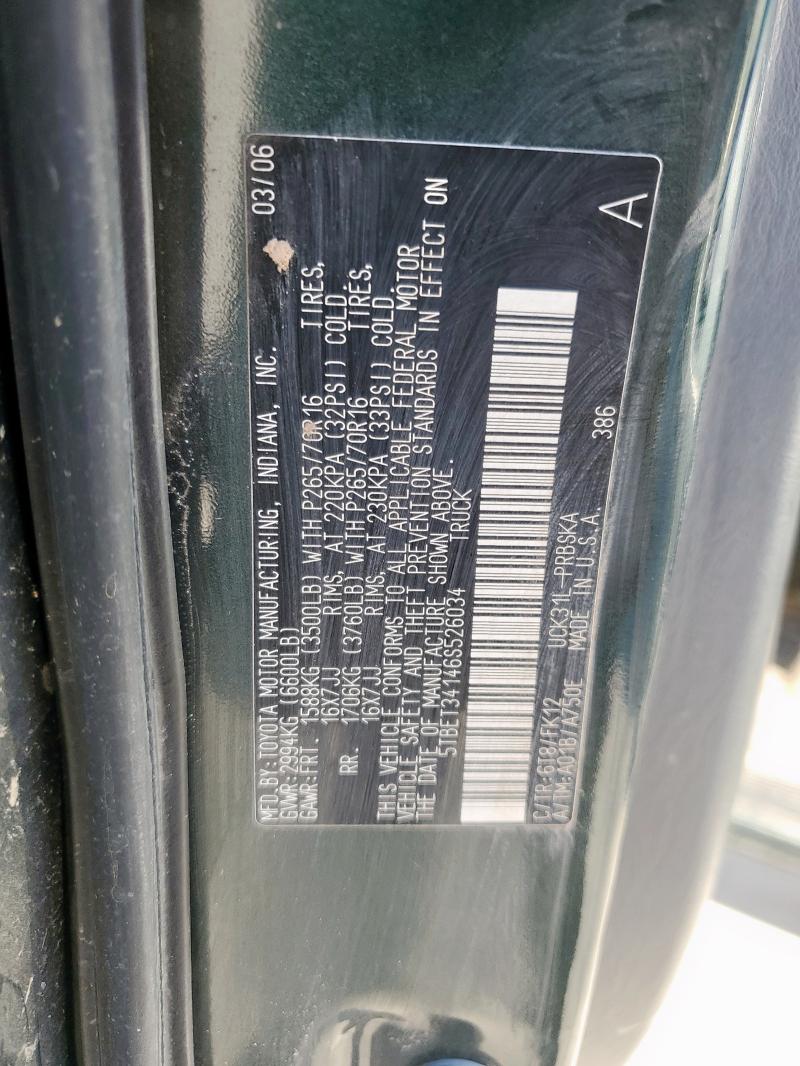 2006 TOYOTA TUNDRA DOU #3310541062