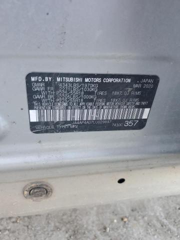 2020 MITSUBISHI OUTLANDER #3296902815