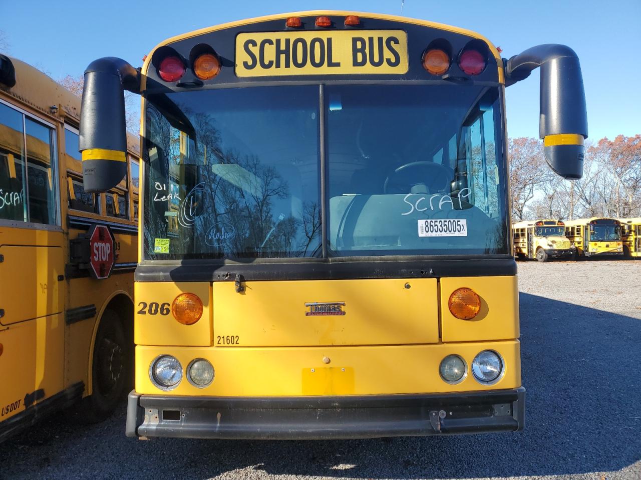 Lot #3292426568 2012 THOMAS SAF-T-LINER HDX