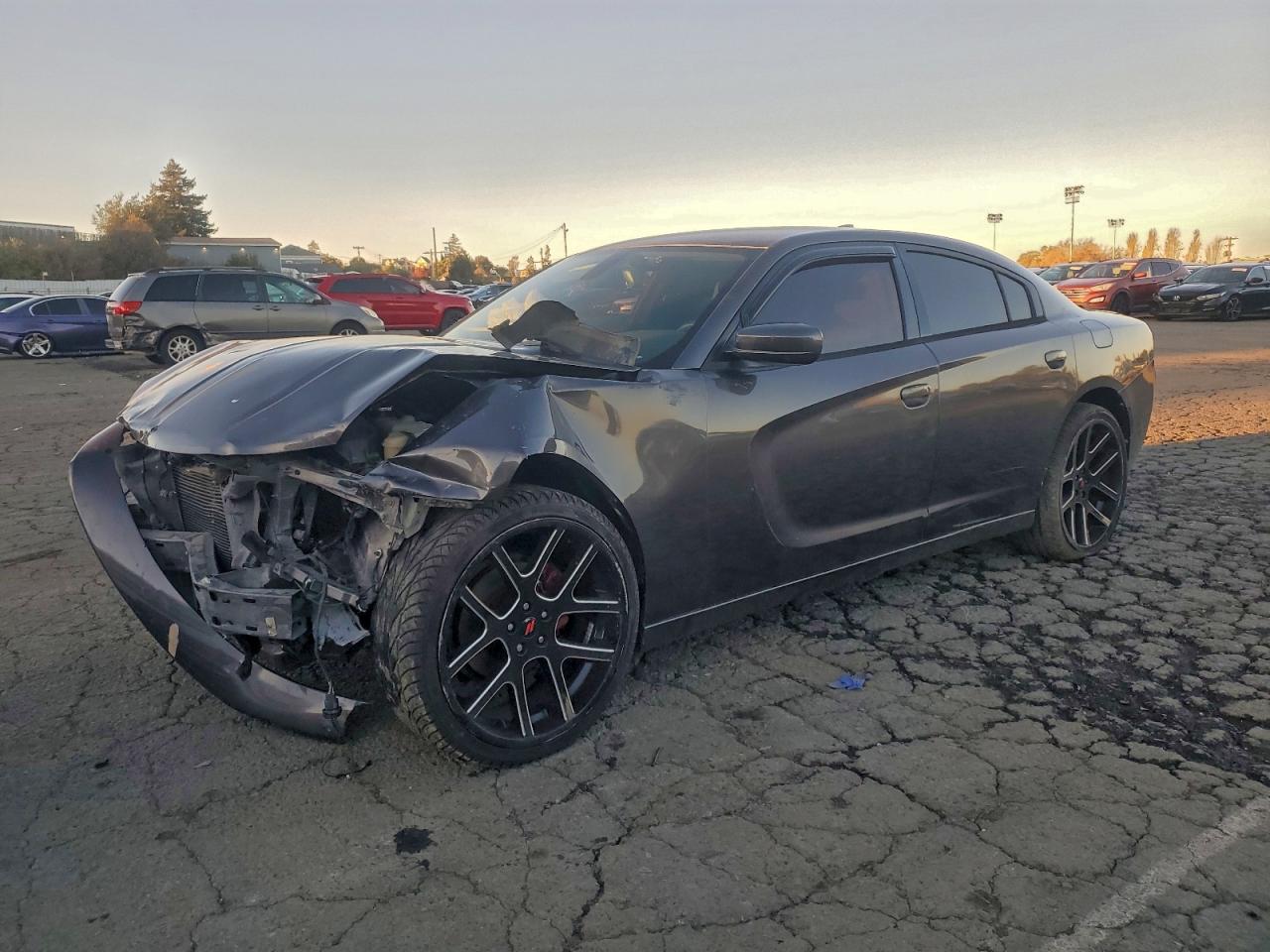 Lot #3318182952 2016 DODGE CHARGER SX