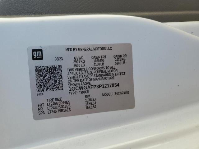 2023 CHEVROLET EXPRESS G2 #3312441641