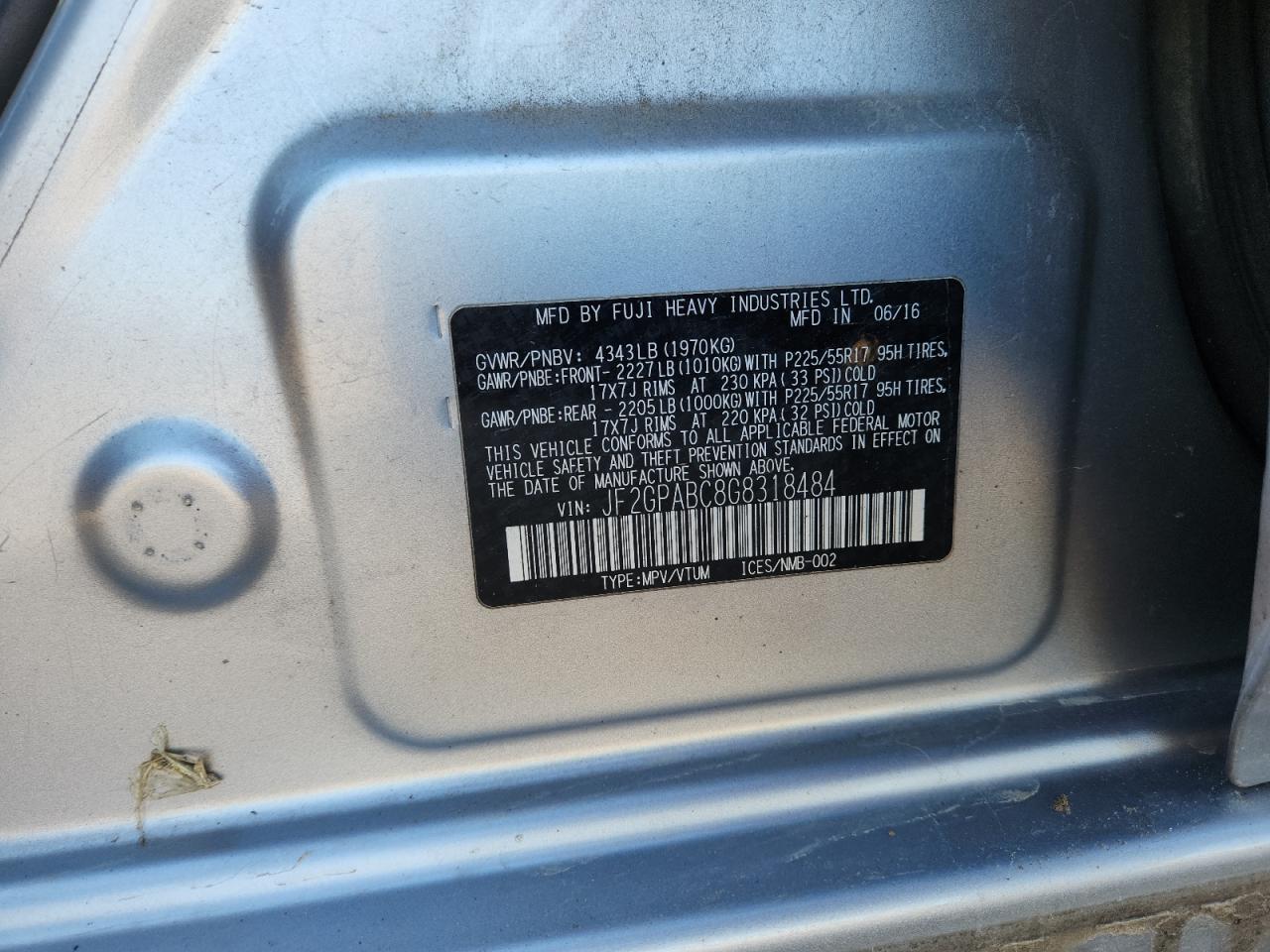 SUBARU CROSSTREK PREMIUM