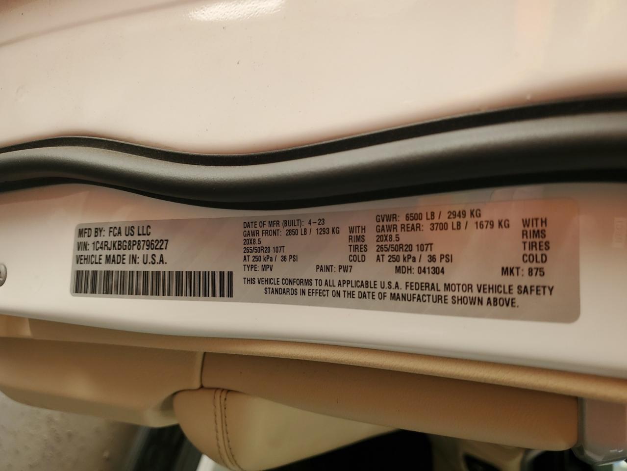 JEEP GRAND CHEROKEE L LIMITED