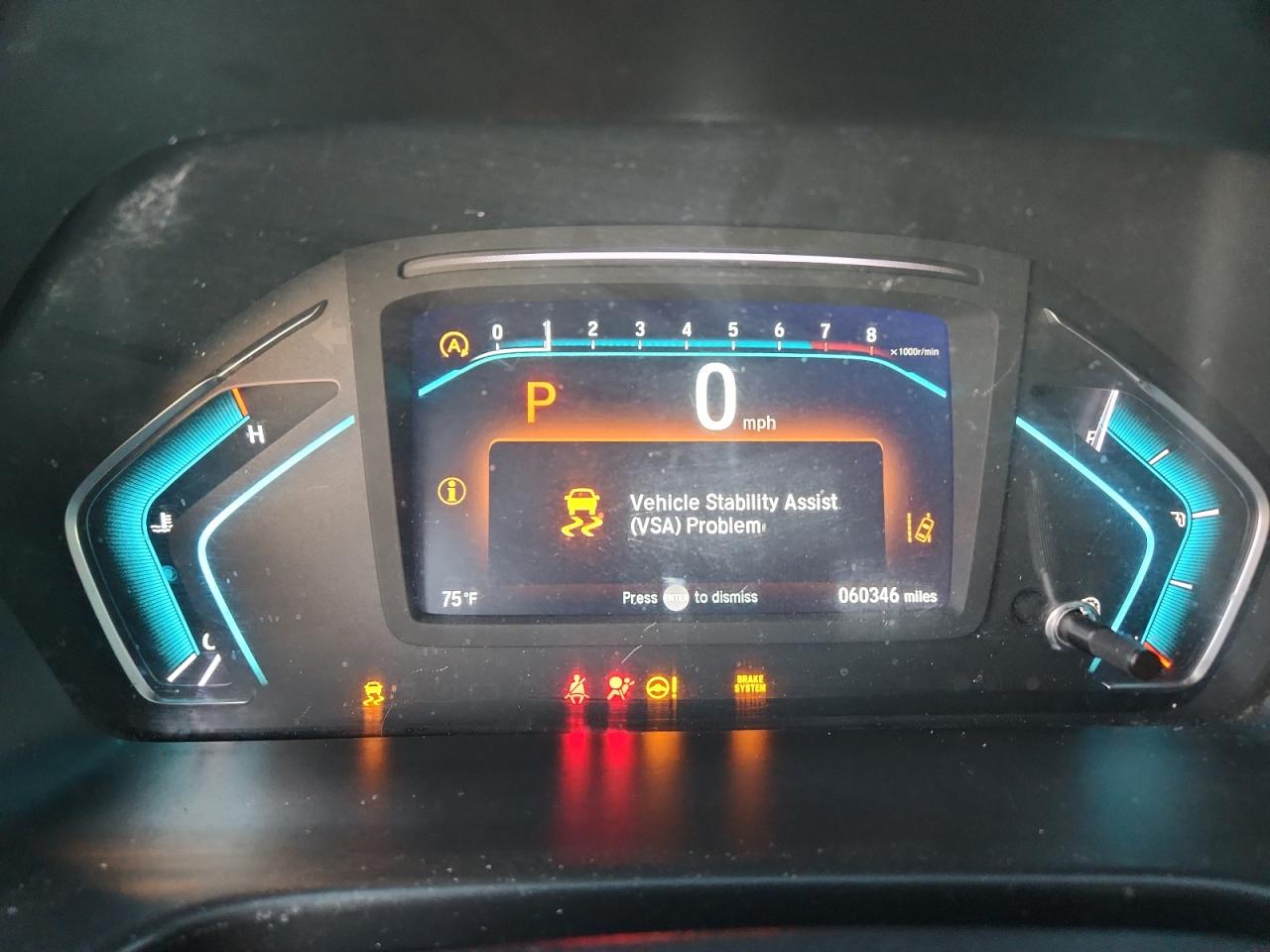 Lot #3315909085 2020 HONDA ODYSSEY EX