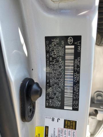 2010 TOYOTA PRIUS #3282507938