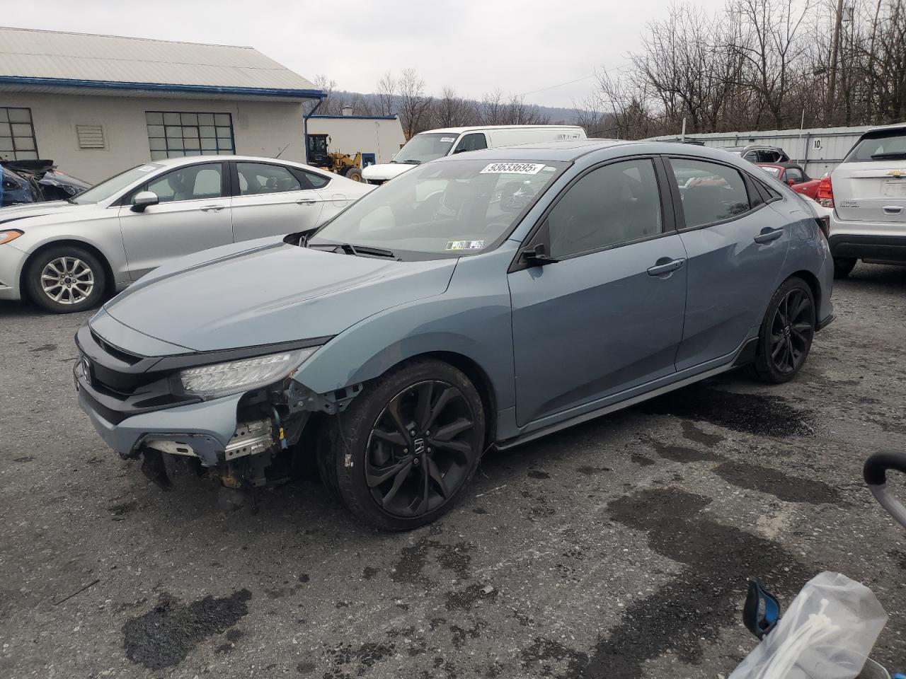 Lot #3301933458 2018 HONDA CIVIC SPOR