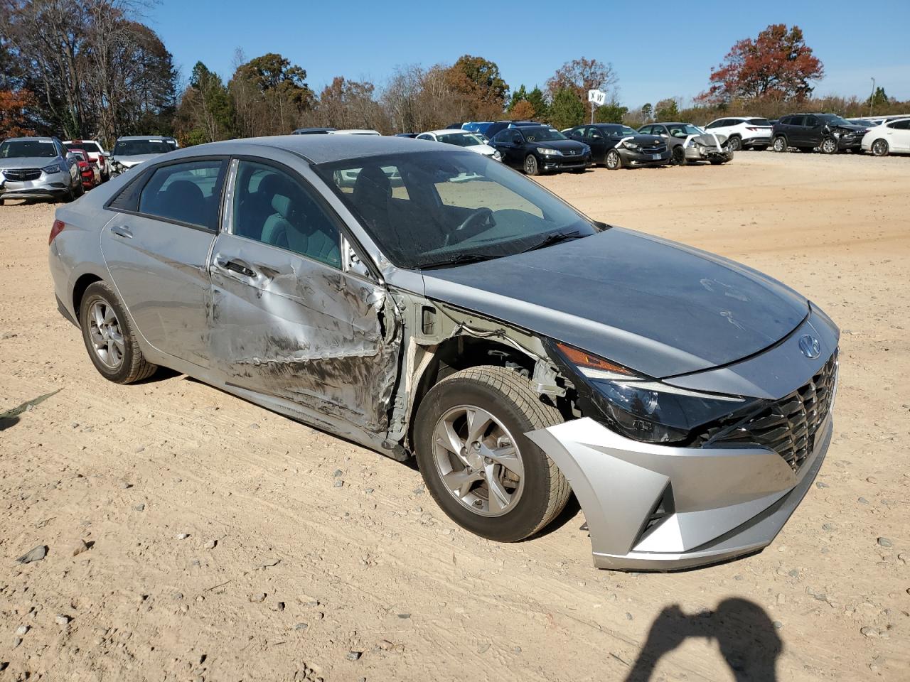 Lot #3308229162 2021 HYUNDAI ELANTRA SE