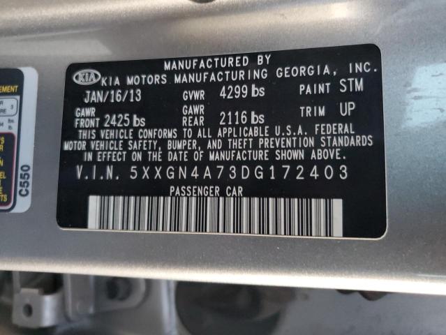 2013 KIA OPTIMA EX #3287844116