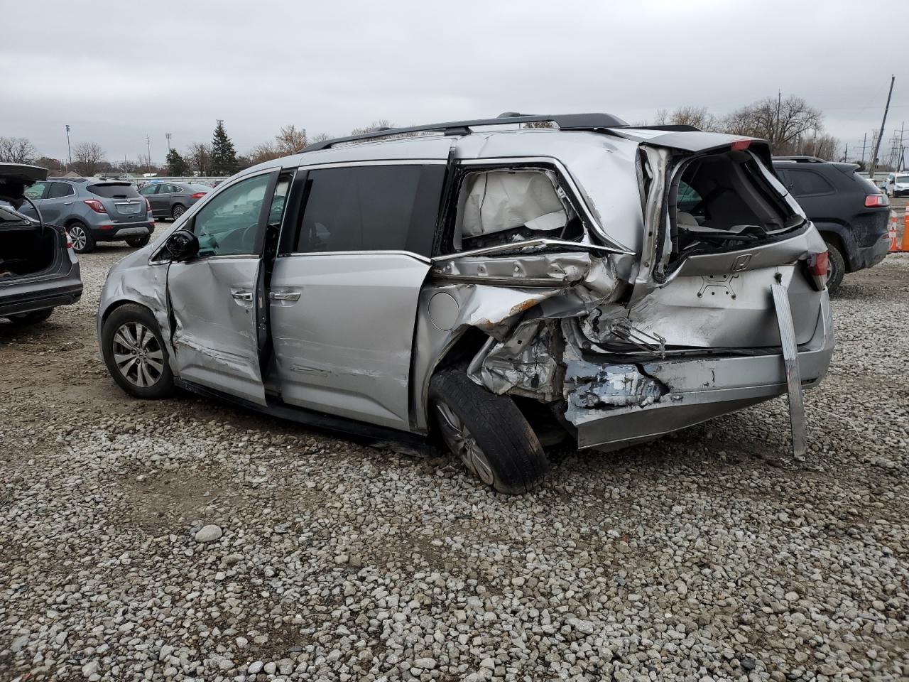 Lot #3311464278 2015 HONDA ODYSSEY EX