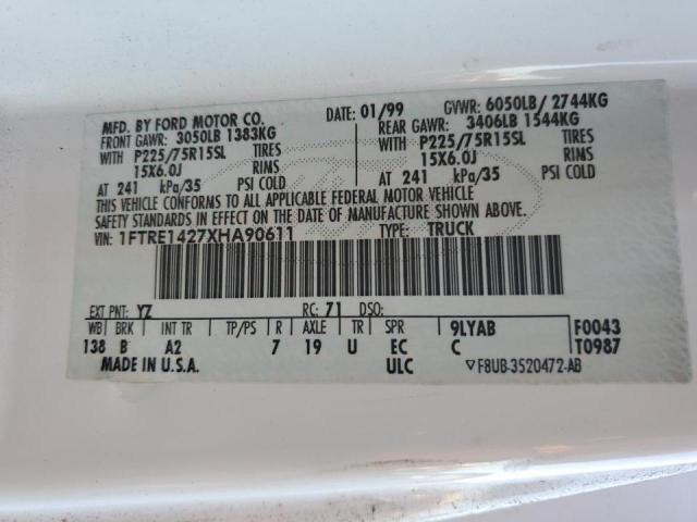 1999 FORD ECONOLINE #3278811612