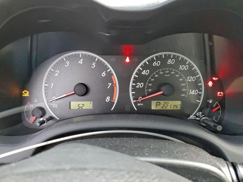 2012 TOYOTA COROLLA BA #3315710441