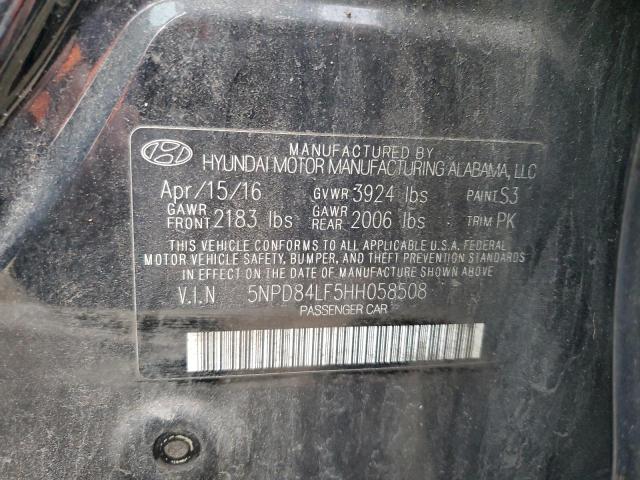 2017 HYUNDAI ELANTRA SE #3302758347