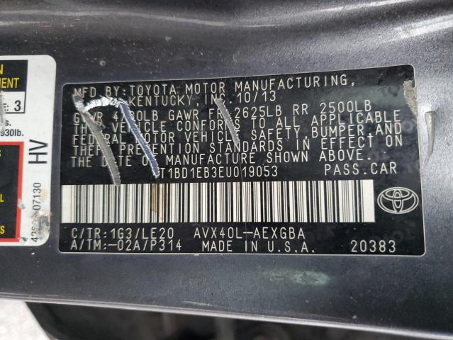 2014 TOYOTA AVALON HYB #3301748409