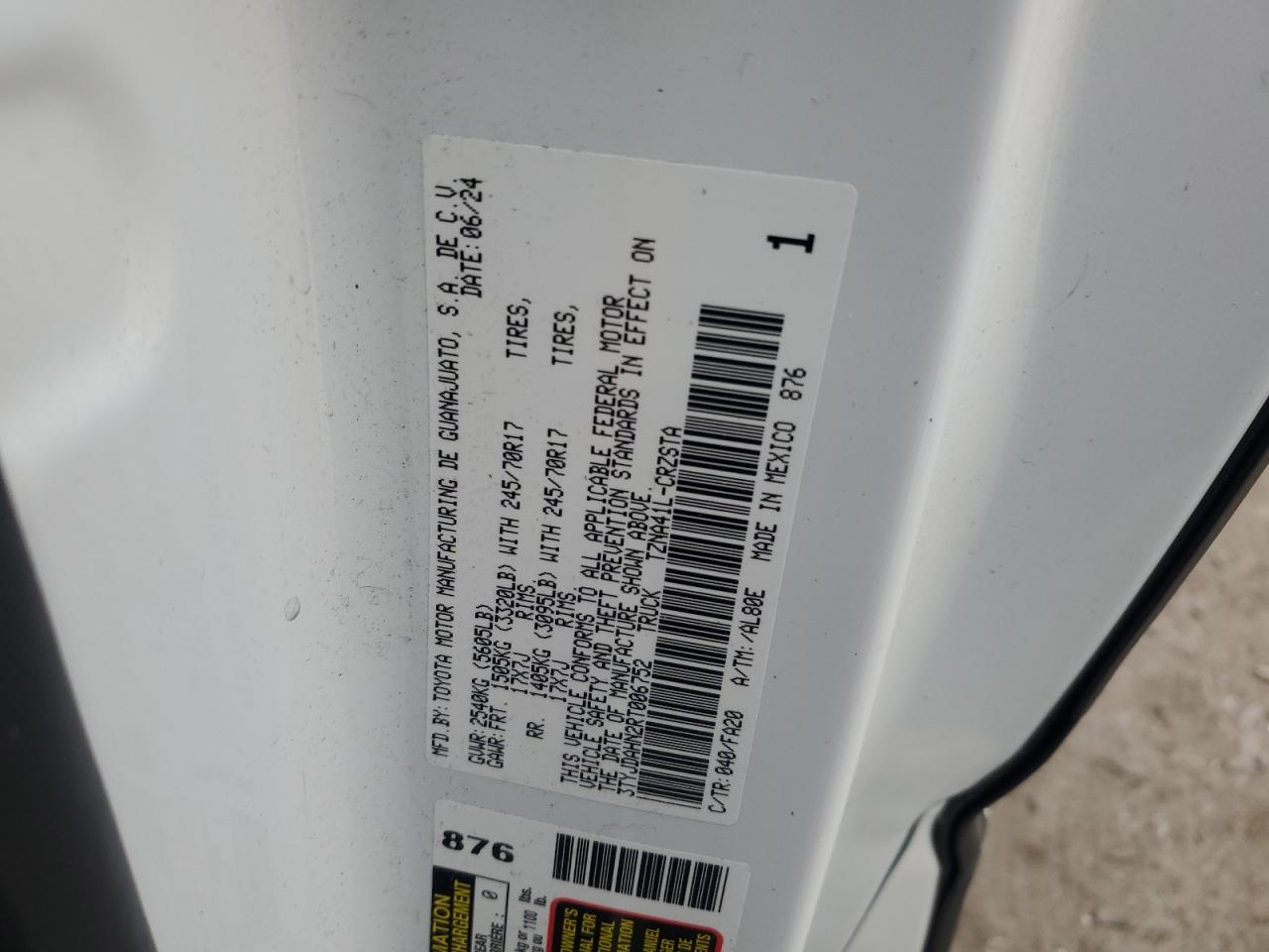 TOYOTA TACOMA XTRACAB