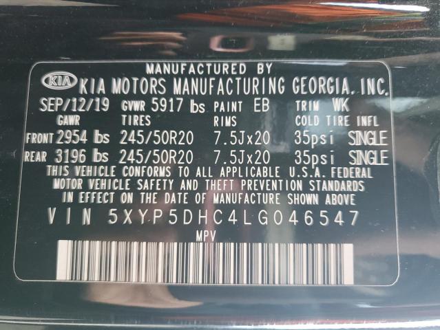 2020 KIA TELLURIDE - 5XYP5DHC4LG046547