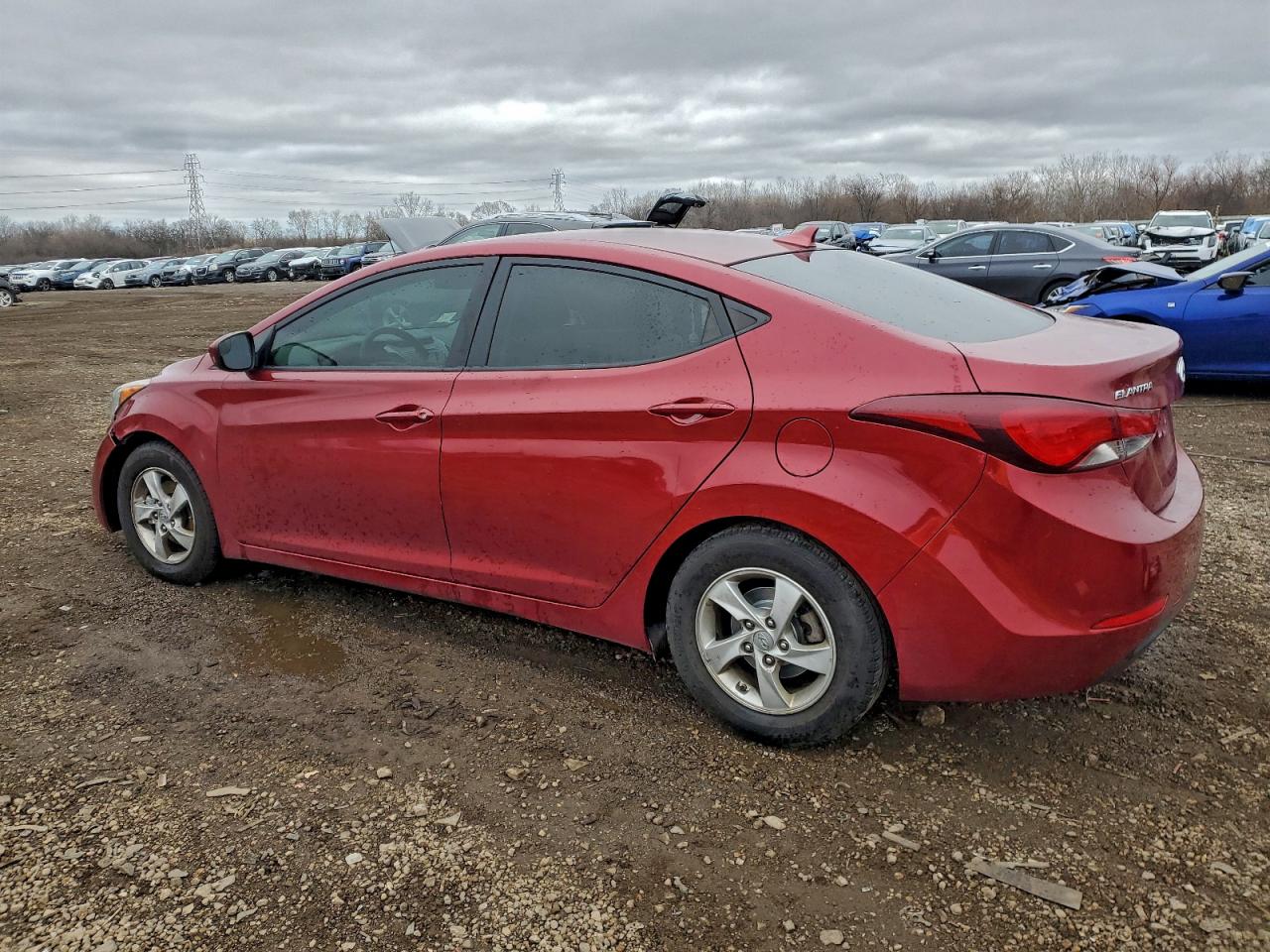 Lot #3316926074 2015 HYUNDAI ELANTRA SE