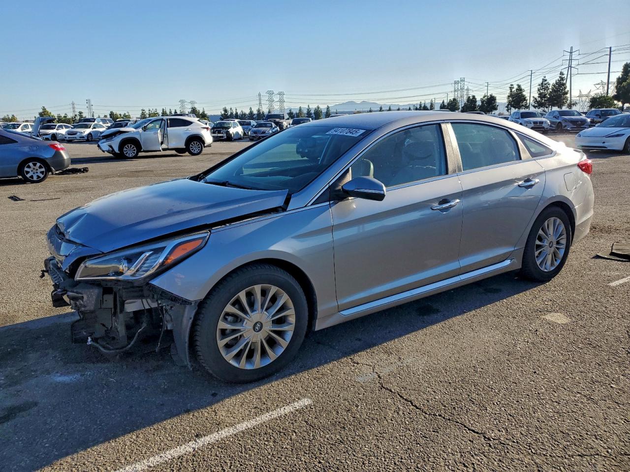 Lot #3308273168 2015 HYUNDAI SONATA SPO