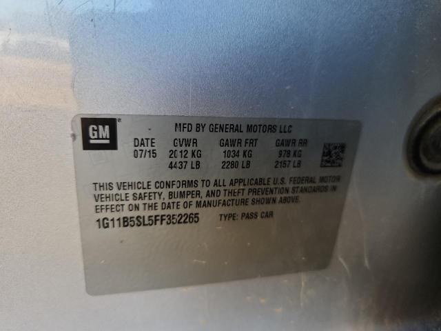 2015 CHEVROLET MALIBU LS #3283976844