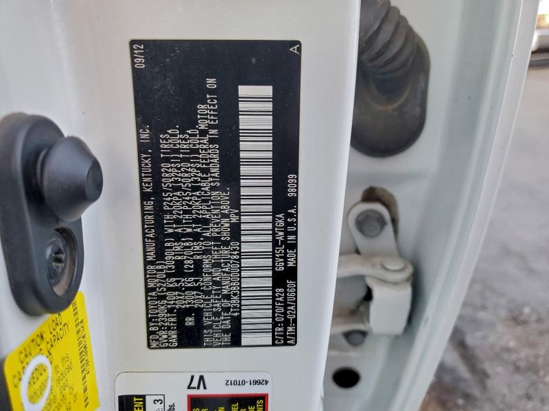 2013 TOYOTA VENZA LE #3304023598