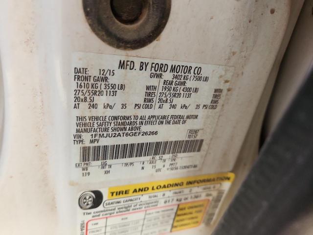 2016 FORD EXPEDITION #3294447490