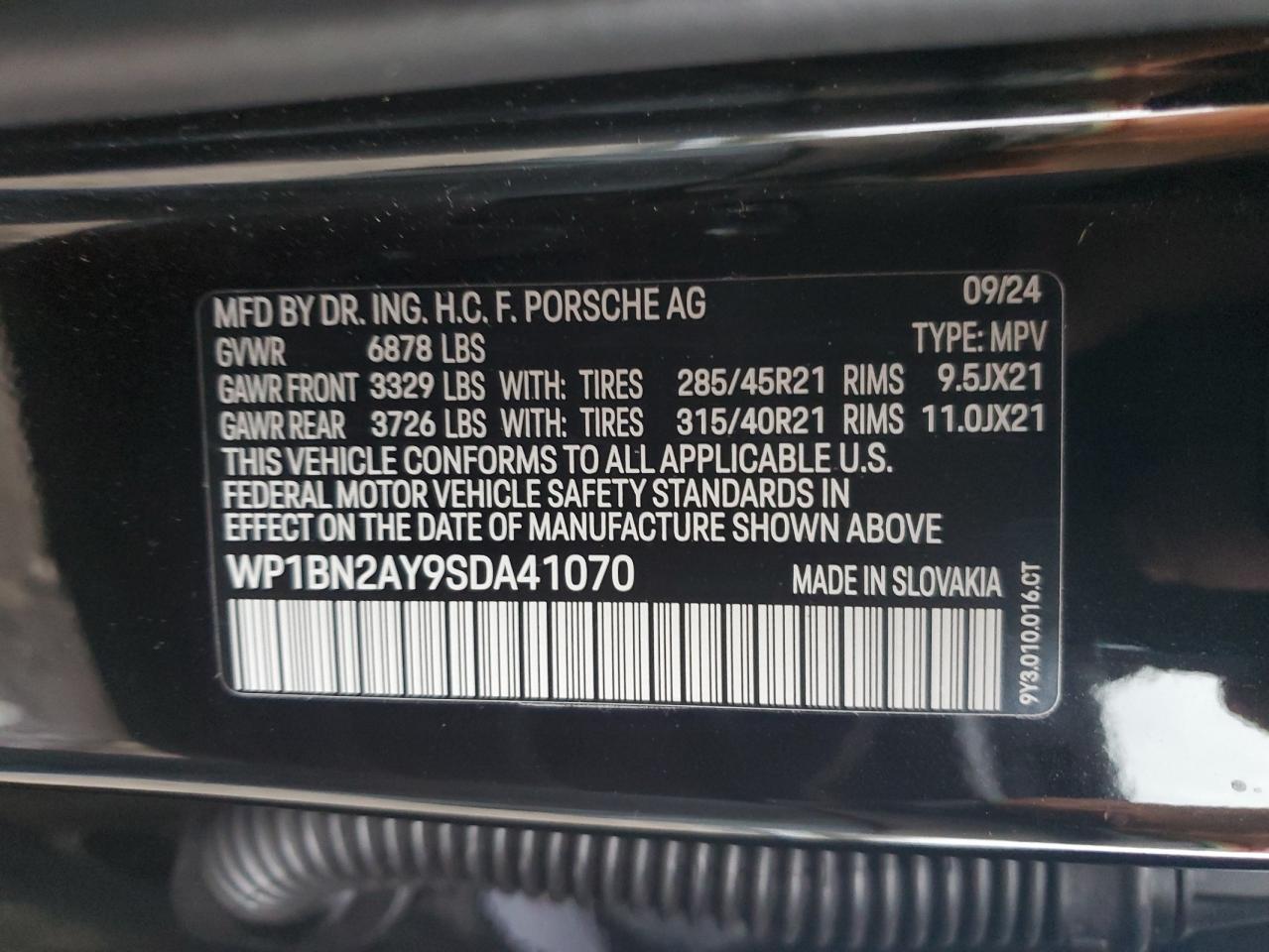 PORSCHE CAYENNE SE HYBRID COUPE