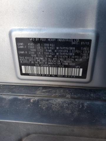 2013 SUBARU OUTBACK 2. - 4S4BRCAC5D3277638