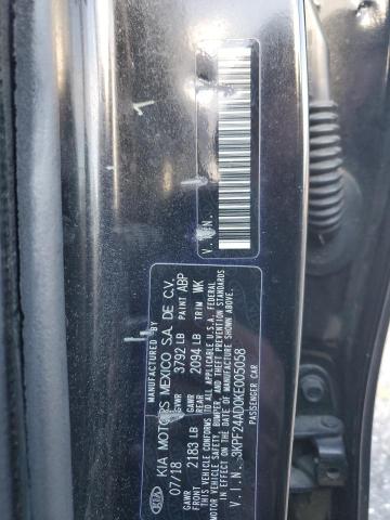 2019 KIA FORTE FE #3286699337