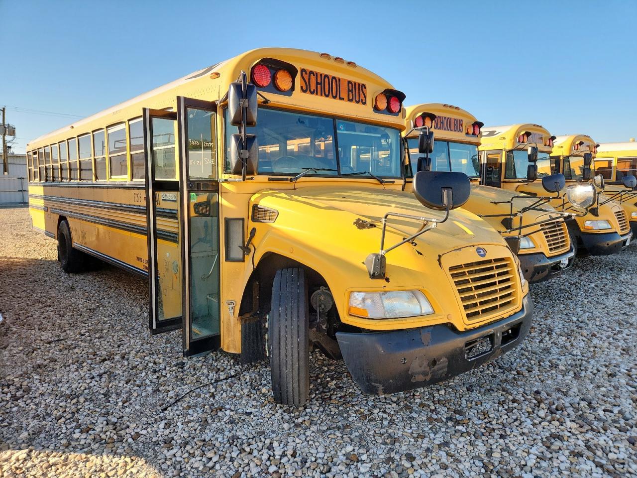 Lot #3305292305 2012 BLUE BIRD SCHOOL BUS