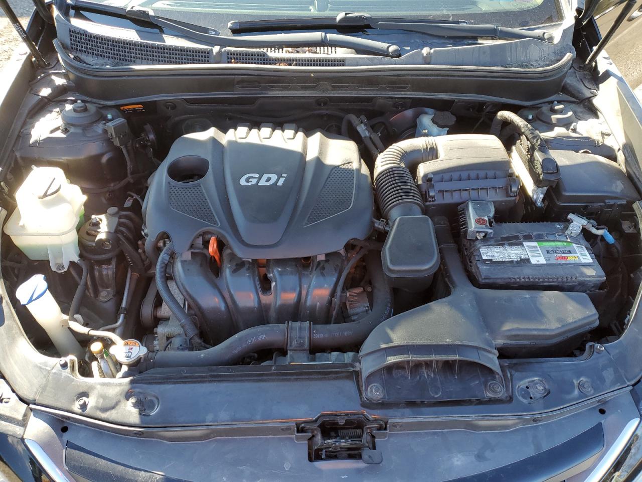 Lot #3304575449 2014 HYUNDAI SONATA GLS