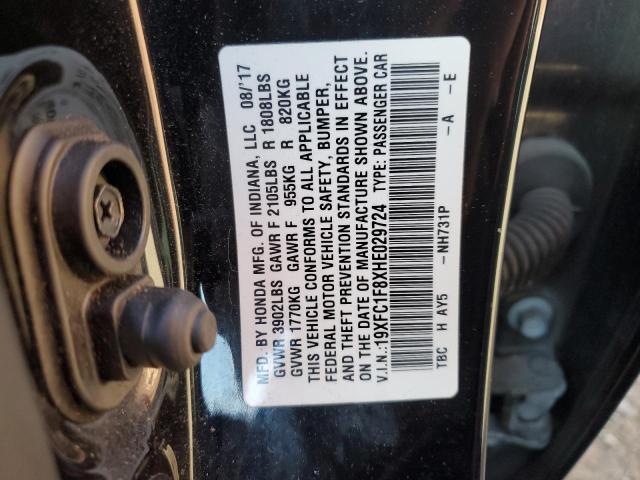 2017 HONDA CIVIC EX #3286666354