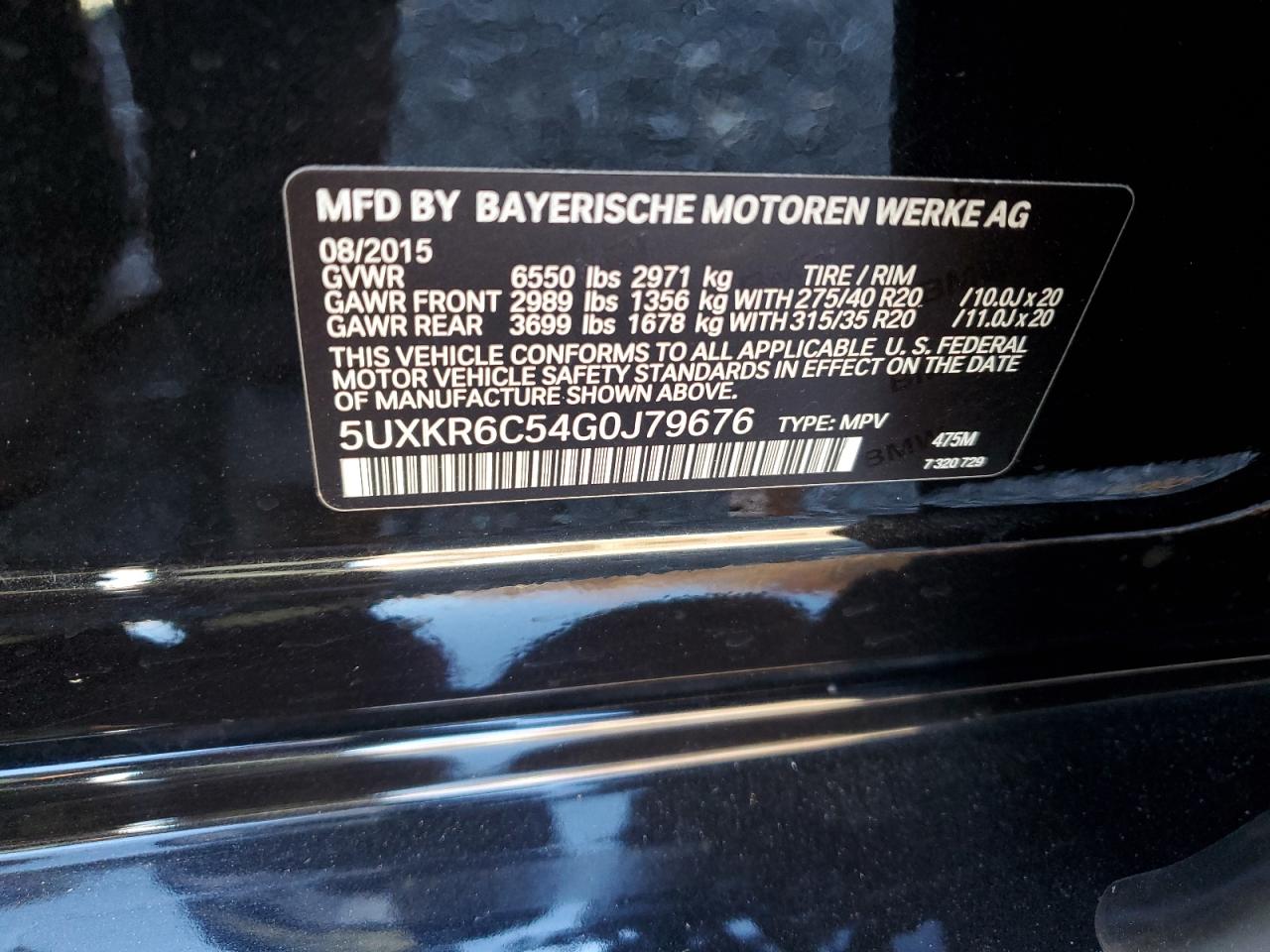BMW X5 XDRIVE50I