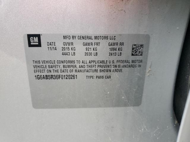 2015 CADILLAC ATS LUXURY #3293390424