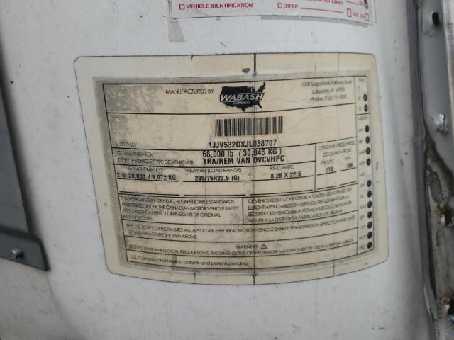 2018 WABASH TRAILER #3311467245