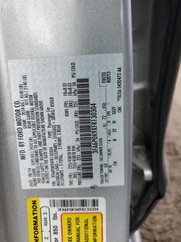 2015 FORD FUSION TIT #3302734017