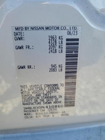 2023 NISSAN ALTIMA SR #3301605671