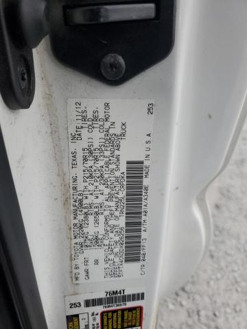 2013 TOYOTA TACOMA ACC #3291449513