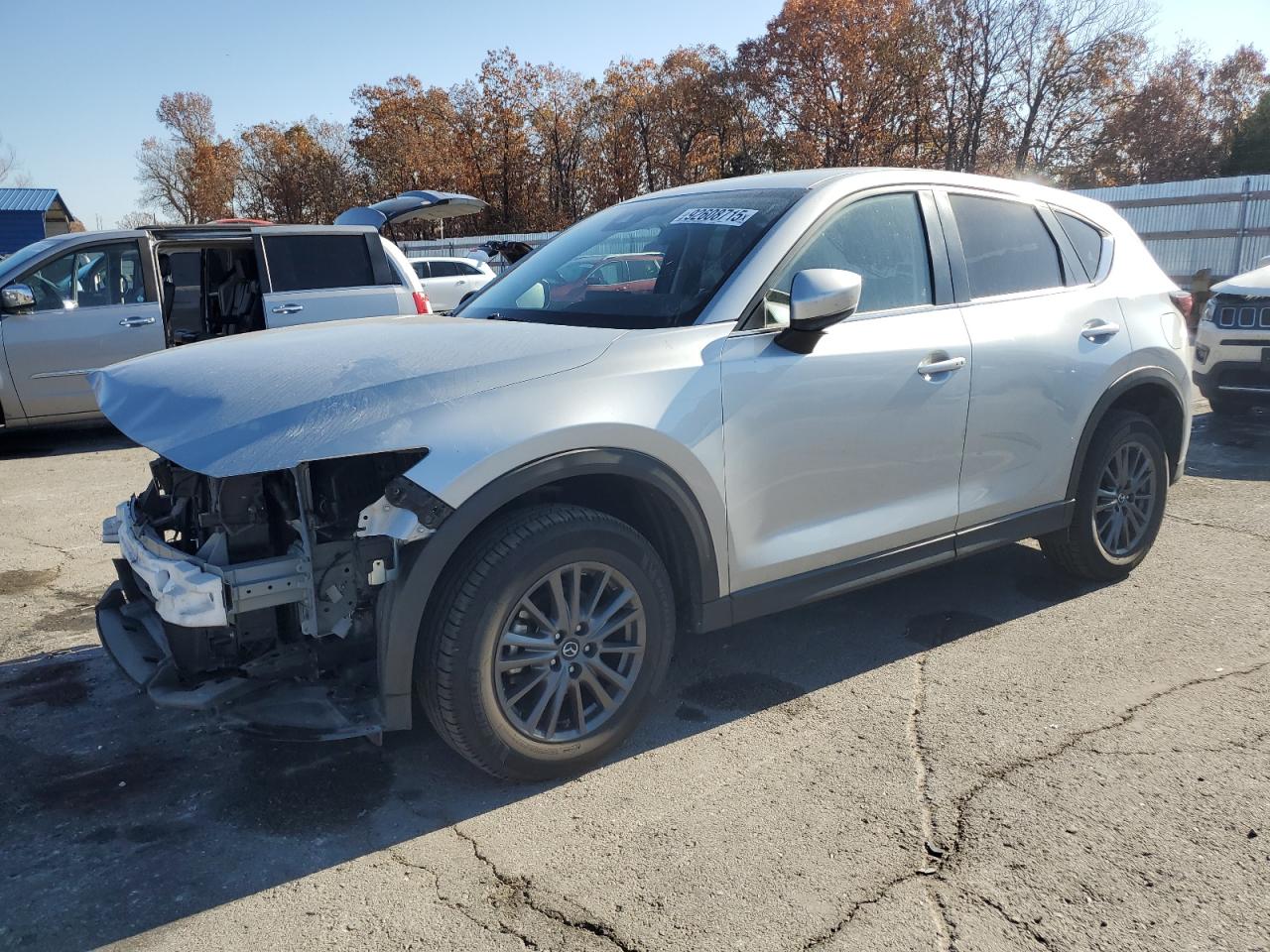 Lot #3297106522 2021 MAZDA CX-5 TOURI