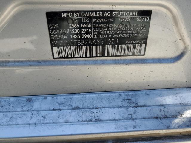 2010 MERCEDES-BENZ S 550 #3297315385