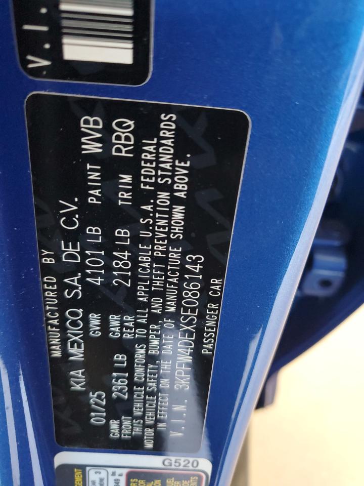 Lot #3316006828 2025 KIA K4 GT LINE